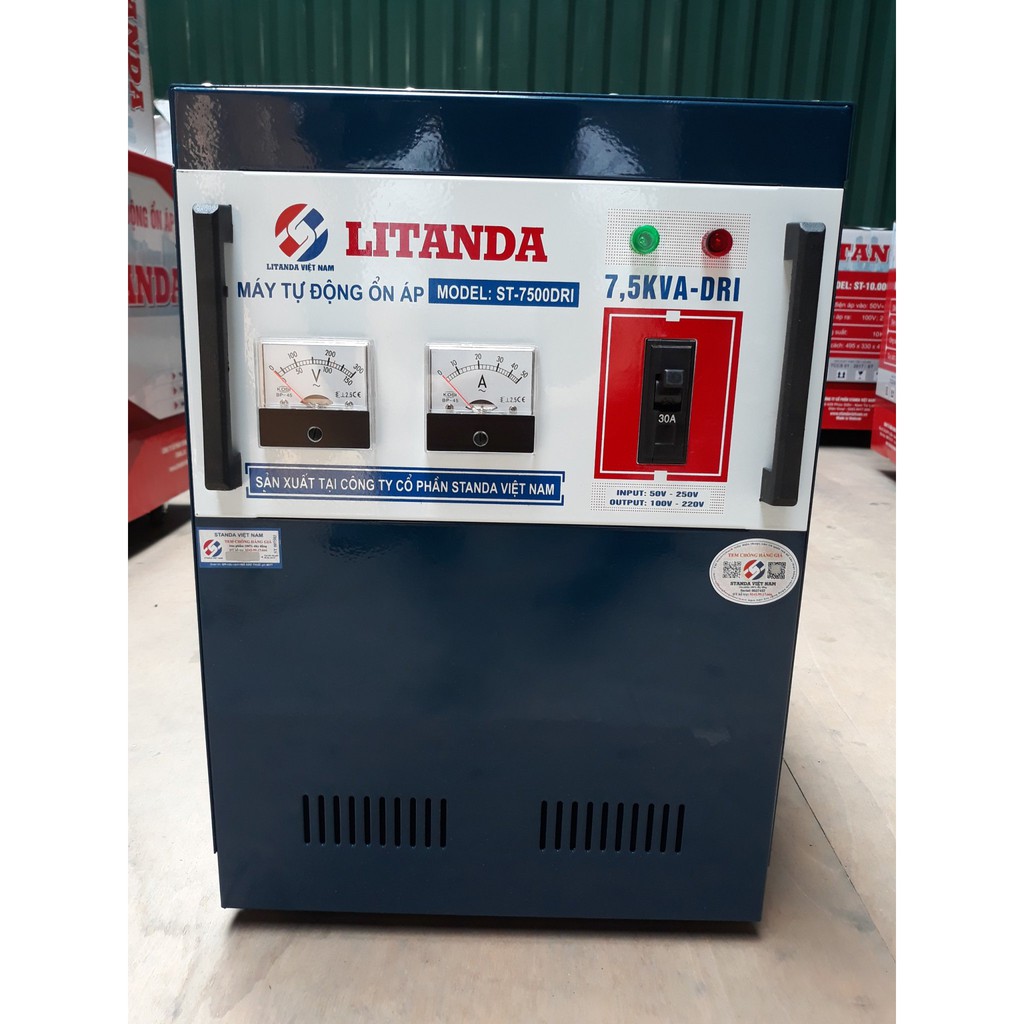 ỔN ÁP LITANDA 7,5KVA DRI DẢI 50V