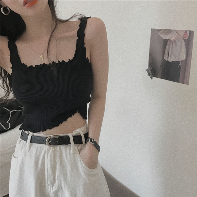 Áo không tay màu trơn thời trang Hàn Quốc cho nữ | BigBuy360 - bigbuy360.vn