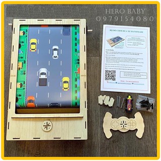 Đồ Chơi Đua Xe Handmade Bằng Gỗ