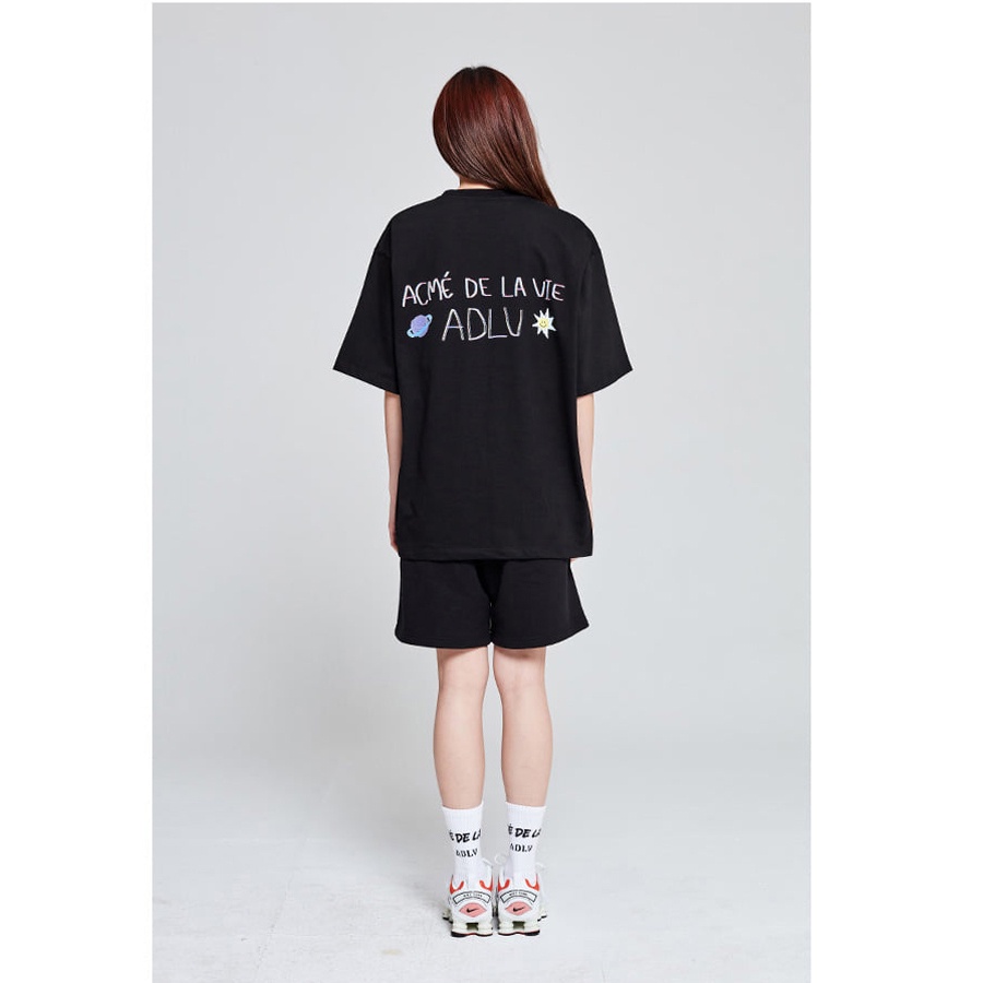 Áo Thun Unisex ADLV CRAYON HÀNG VNXK