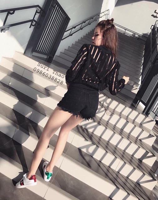 Áo khoác bomber lưới | BigBuy360 - bigbuy360.vn