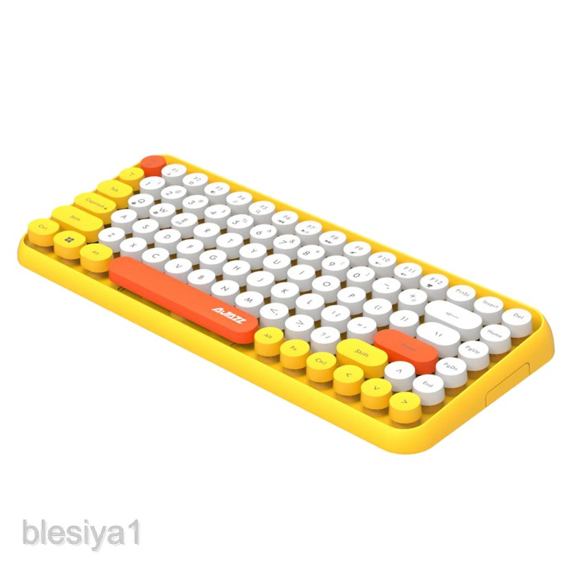 84 Key Wireless Bluetooth Lightless Keyboard for PC Laptop Tablet