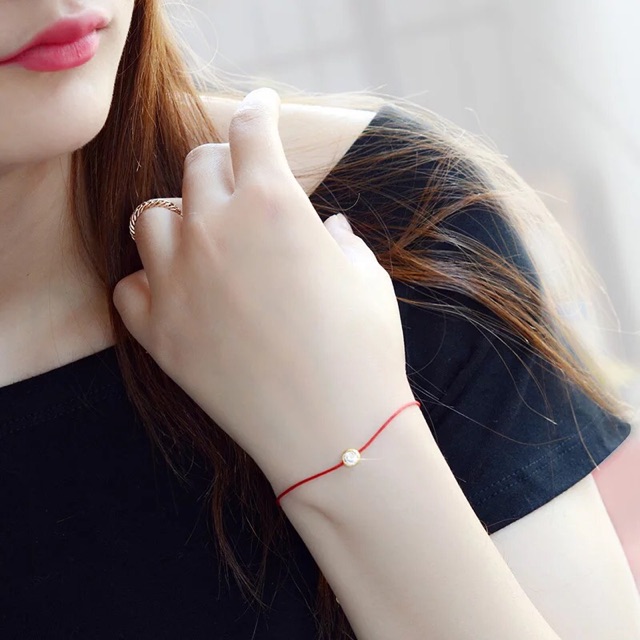 Hame - Vòng Chỉ Đỏ Kim Vàng Thái Lan