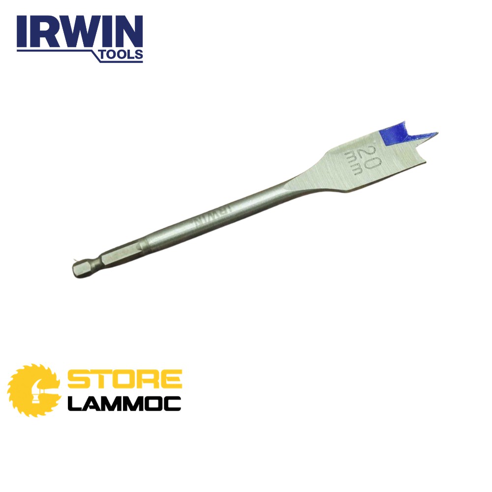 IRWIN 10502813 | Mũi khoan gỗ đuôi cá 20mm