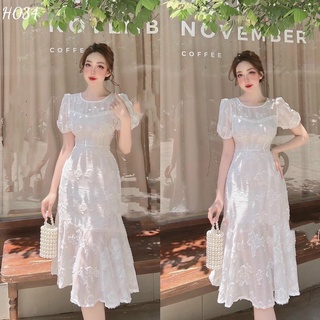 Đầm midi dự tiệc đuôi cá dáng dài trắng mặc đi tiệc cưới, mặc đi tiệc sinh nhật tana d0578