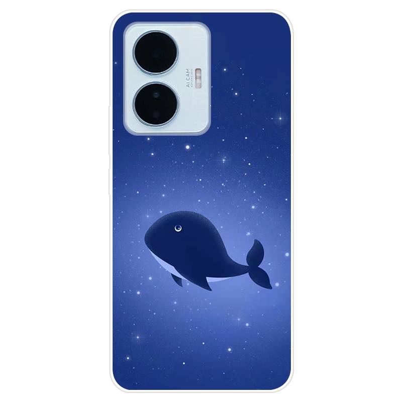 Ốp Điện Thoại TPU Dẻo Họa Tiết Hoạt Hình Dễ Thương Cho VIVO Y55 4G VIVOY55 4G 2022