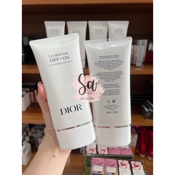 Sữa rửa mặt Dior La Mousse OFF/ON Foaming Cleanser Fullsize 150ml