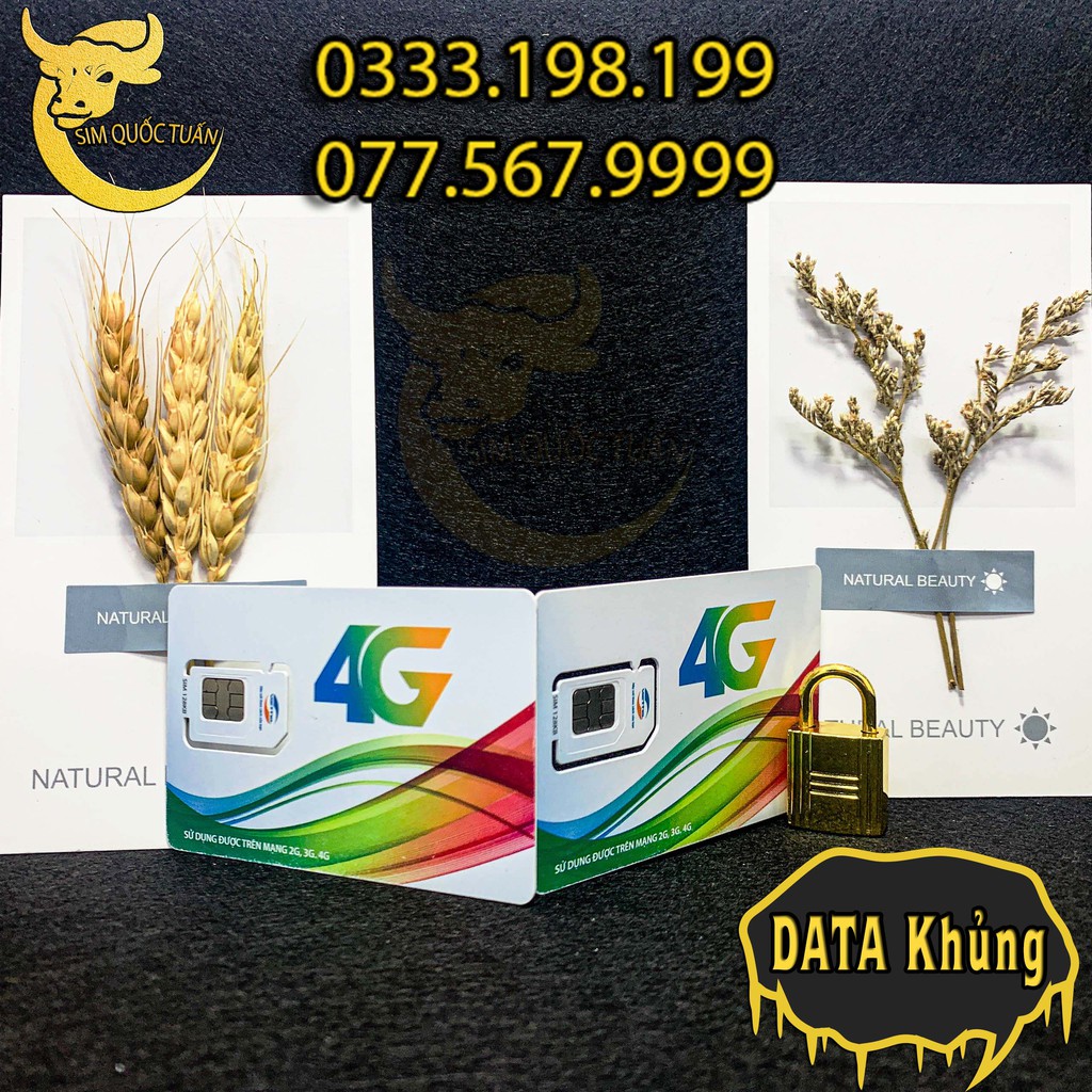 Sim 4G Viettel DS135  gói 150Gb/tháng - 5Gb/ngày tốc độ cao 4G Dùng toàn quốc