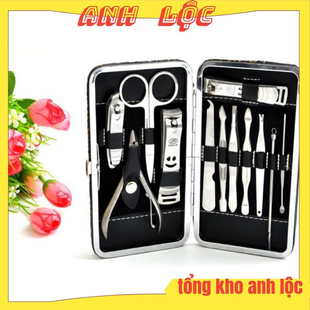 Bộ cắt móng tay 12 món tiện dung