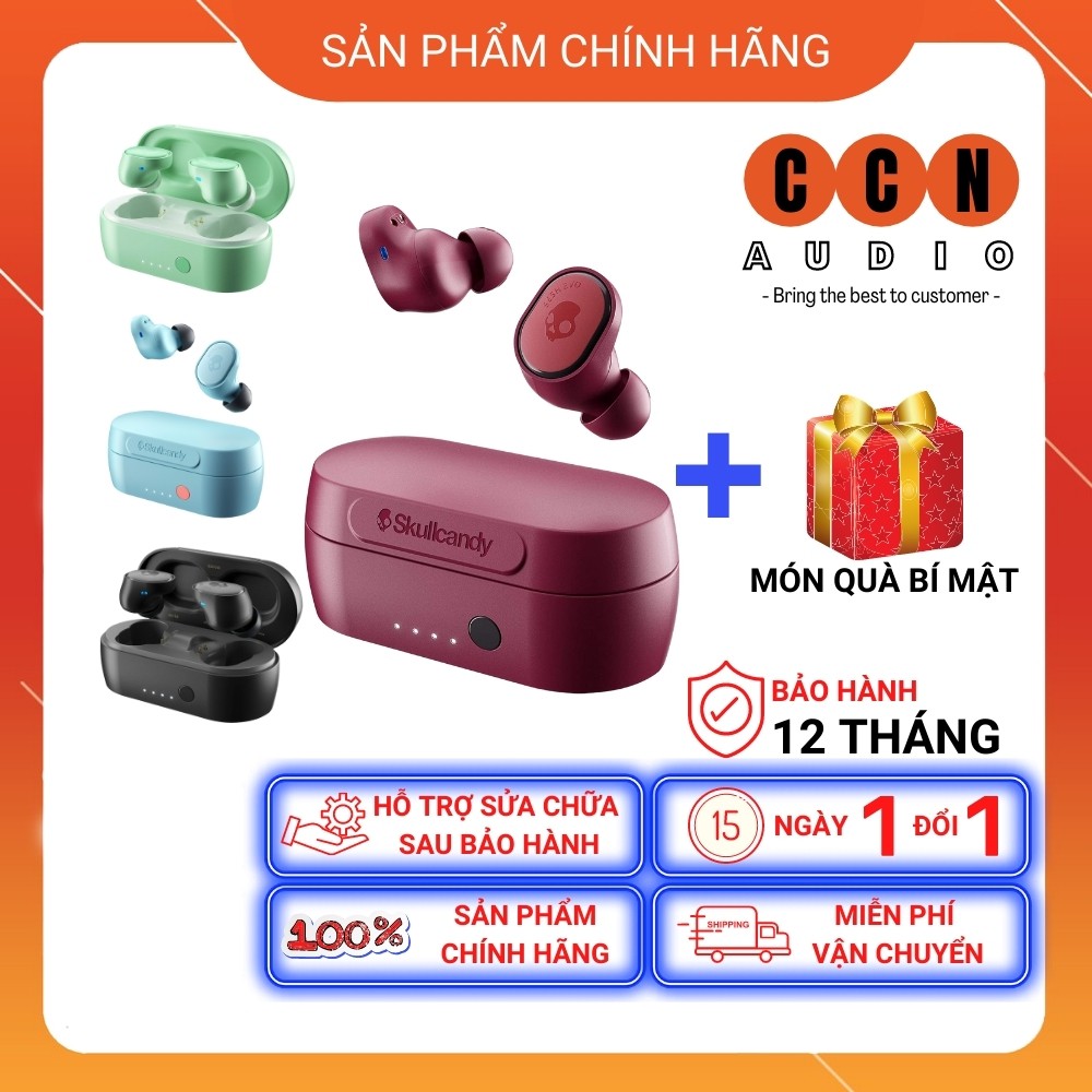 Tai nghe Skullcandy Sesh Evo True Wireless thiết kế Inear không dây