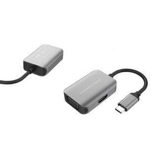 Cổng Chuyển HYPERDRIVE Type C To HDMI/VGA 4K 2 IN 1