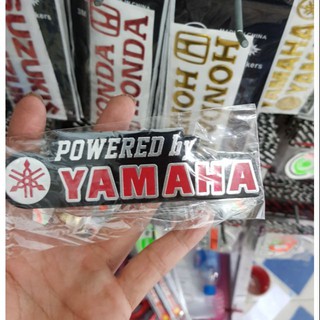 Tem nhôm dán xe logo yamha