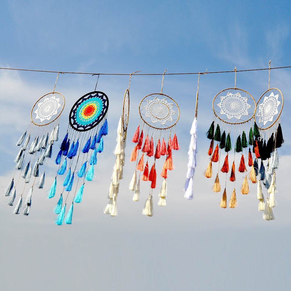 Vòng Bắt Giấc Mơ Cỡ To Treo Trang Trí Phòng