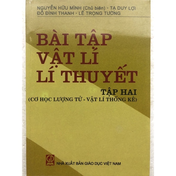 Sách - Bài tập Vật lí lí thuyết Tập 2