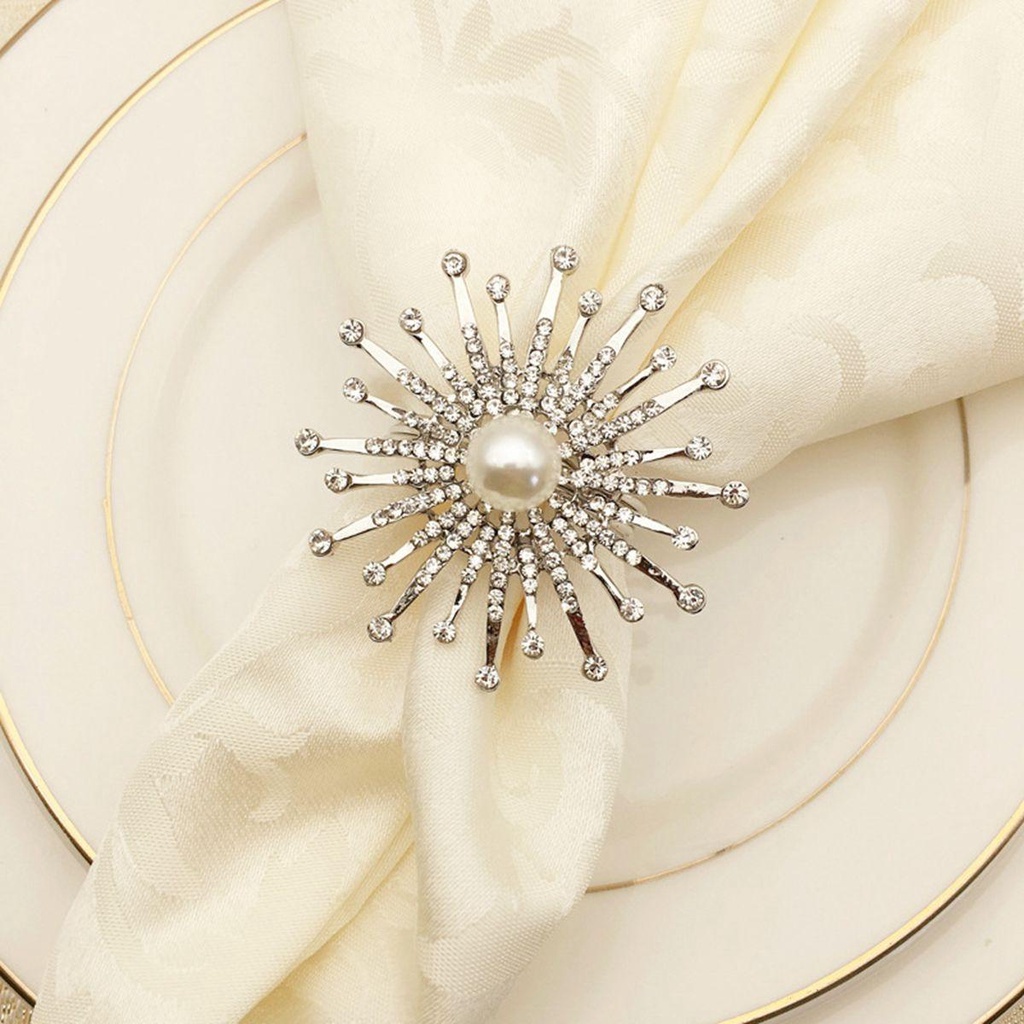 Vòng Nhẫn Khăn Ăn Trang Nhã Dùng Trong Tiệc Cưới|Khóa Serviette