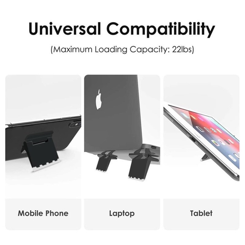 Giá Đỡ Máy Tính Xách Tay / Điện Thoại / Laptop Có Thể Gập Lại Thông Dụng