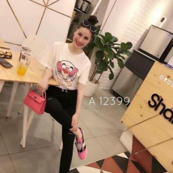 Áo phông gấu pink 2 màu