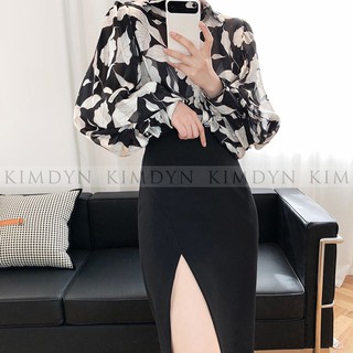 Chân váy ôm xẻ tà KimDyn [KDCV03]