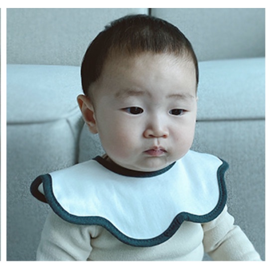 Yếm cổ hoa văn Hàn Quốc Bunnie Blossom cho bé từ 0-36 tháng