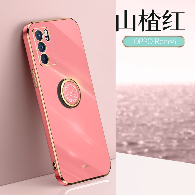 Ốp Điện Thoại silicone Mềm Chống Sốc Có Giá Đỡ Cho OPPO reno 10 A18 reno 6 4g 6 5g 6z 5g 7z 5g 7 4g 5g A16 reno 4F
