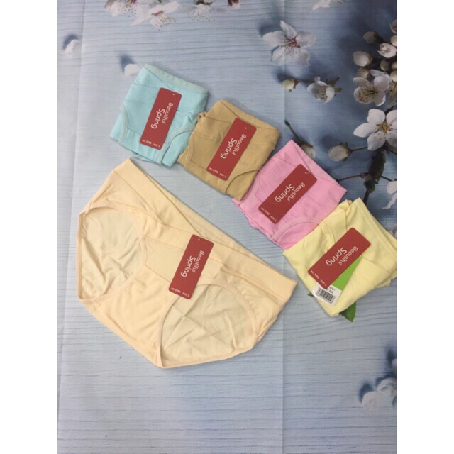 Quần lót bầu cạp chéo Spring túi zip cao cấp