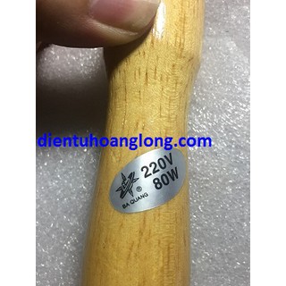 Mỏ hàn Bá Quang 80W (cán gỗ)
