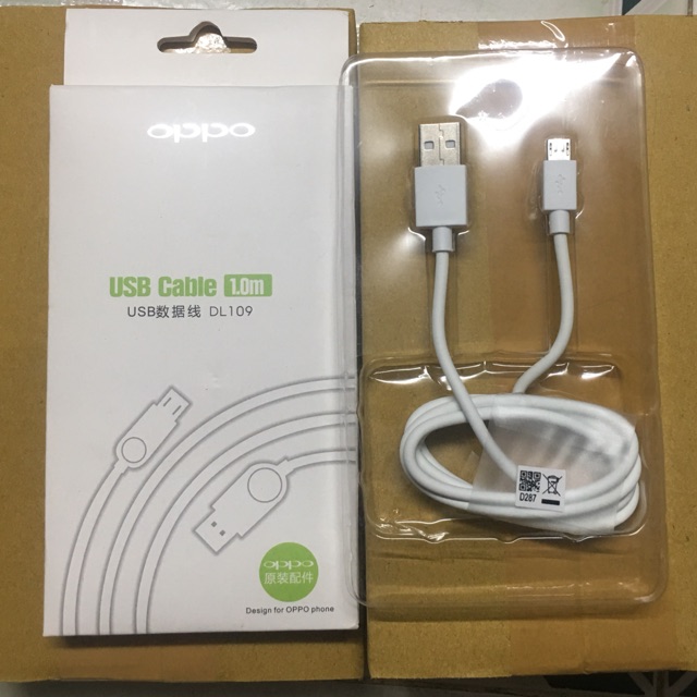 Cáp sạc OPPO Micro USB ( DL-109 ) xịn cho các dòng máy ( Bảo hành 6 tháng ) / MuaLeGiaRe