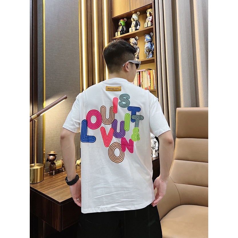 Áo Thun Unisex Tay Lỡ Form Rộng Nam Nữ LV Basic cao cấp chất cotton 100% phông siêu mát 99store