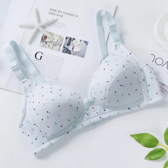 Áo Lót Bầu❤️Áo Ngực Cho Bé Bú- Mẫu Cotton Không Mút