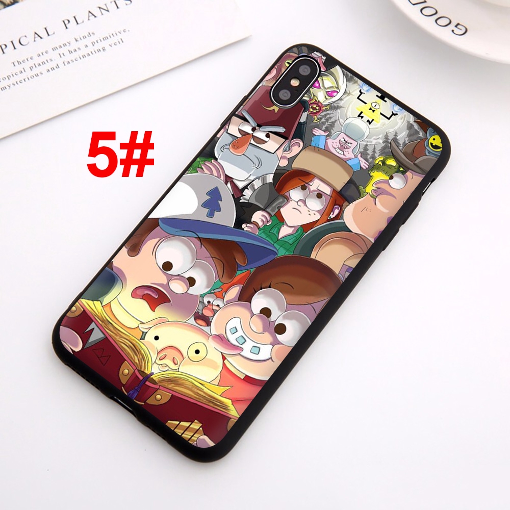 Ốp điện thoại từ silicon mềm in họa tiết gravity falls cho IPHONE 11 PRO XS MAX XR X 8 7 6S 6 PLUS