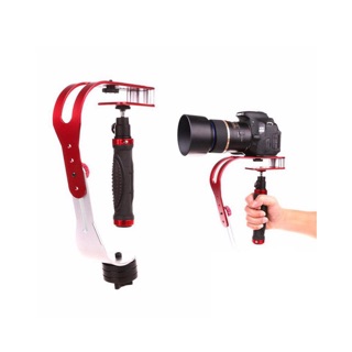 Tay cầm chống rung cho máy ảnh+tặng kẹp smartphone