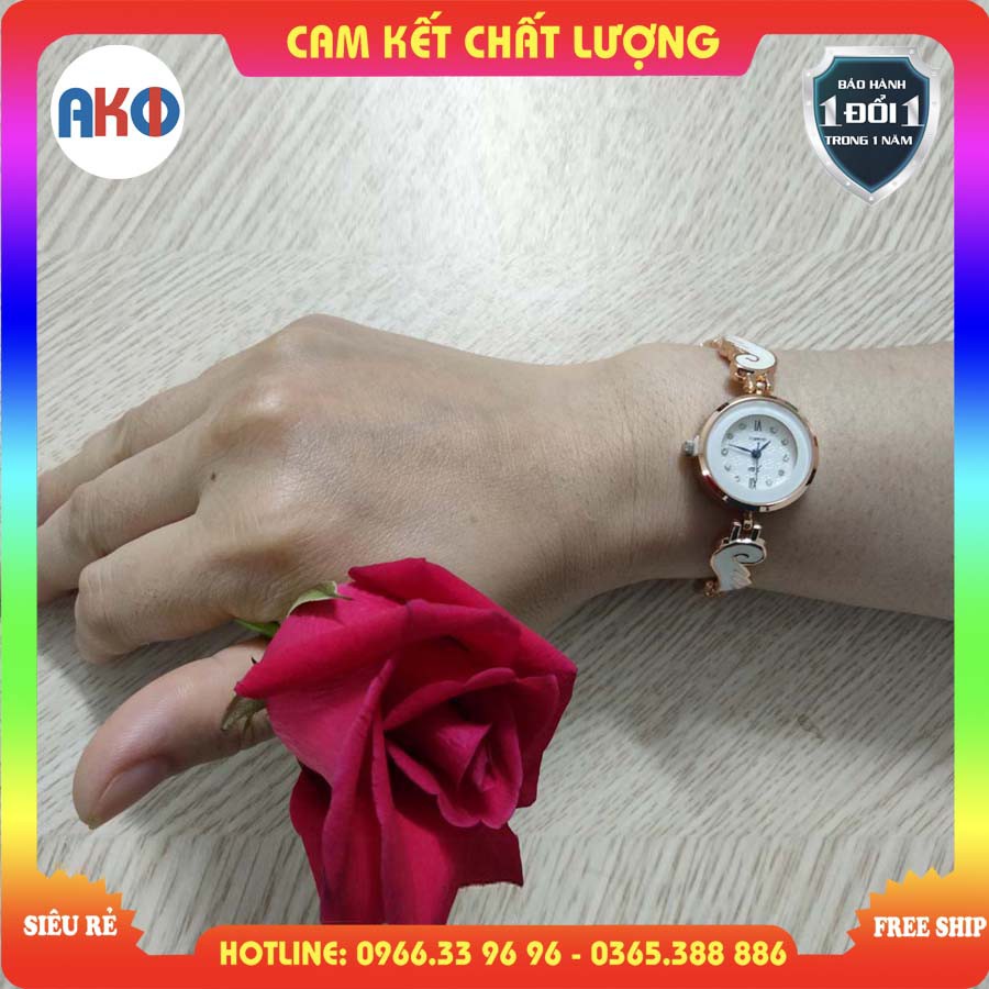 Đồng hồ thời trang nữ - AKIONU_001_J - Cam kết hàng chính hãng - Bảo hành 1 đổi 1 trong vòng 1 năm - Freeship