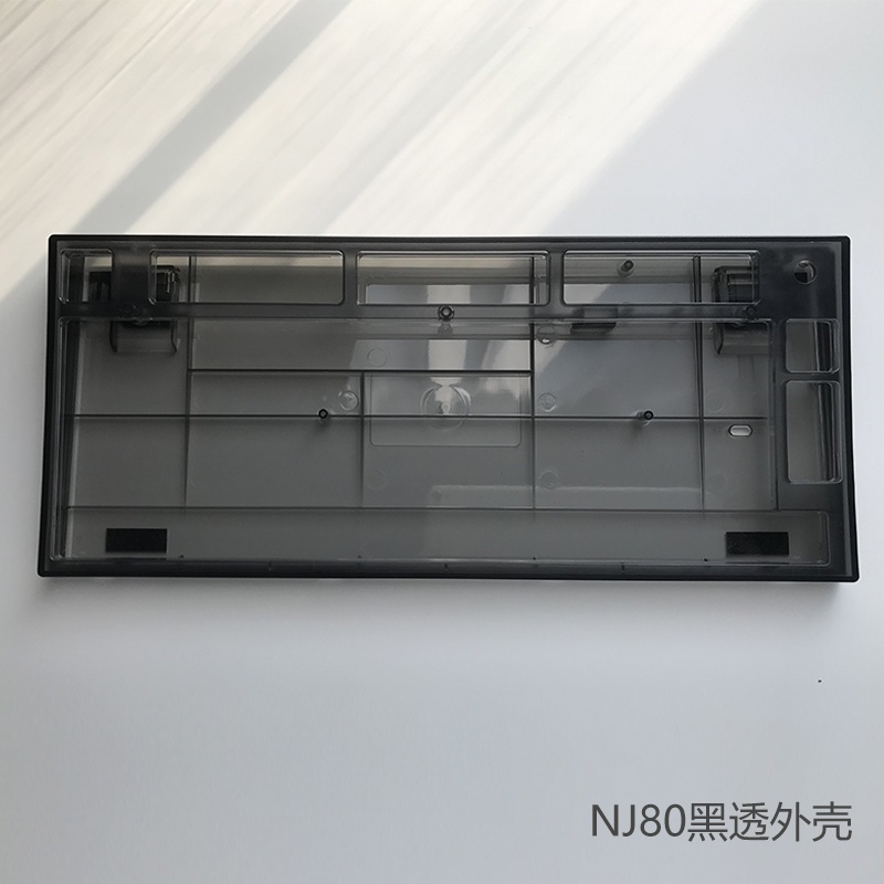 Nắp đậy bàn phím cơ NJ68 / NJ80 trong suốt màu đen