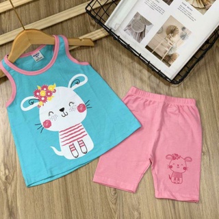 (8-20kg) Bộ lửng siêu dễ thương cho bé gái - Đồ bộ trẻ em