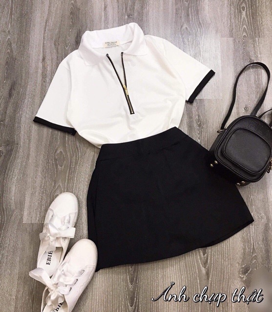 Chân váy chữ A, Vải tuyết mưa, Có may kèm quần bên trong - B0UP | BigBuy360 - bigbuy360.vn