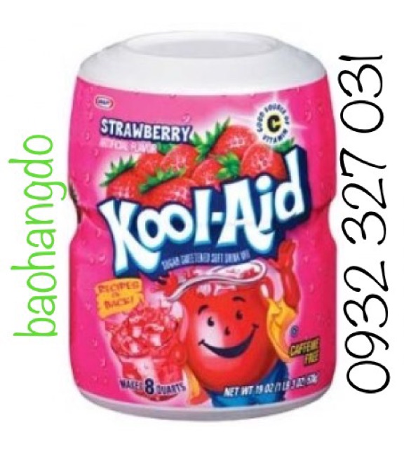 Combo 12 hộp Bột pha nước trái cây Kool Aid ( Mix đủ mùi )