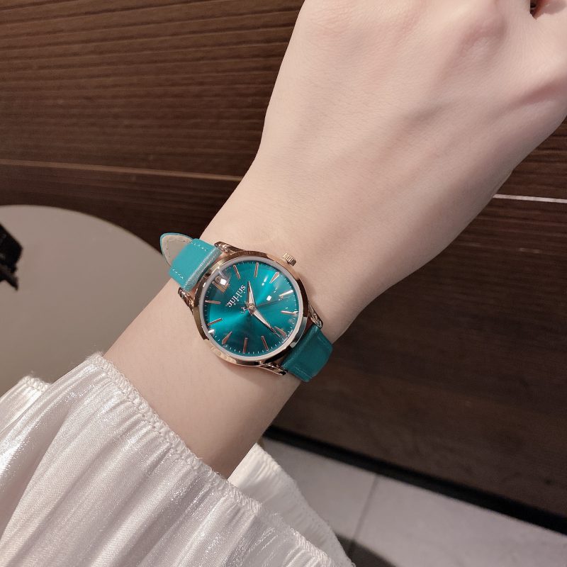 [Mã BMLTA50 giảm 10% đơn 150K] Đồng hồ nữ dây da Julius JA-983 | BigBuy360 - bigbuy360.vn