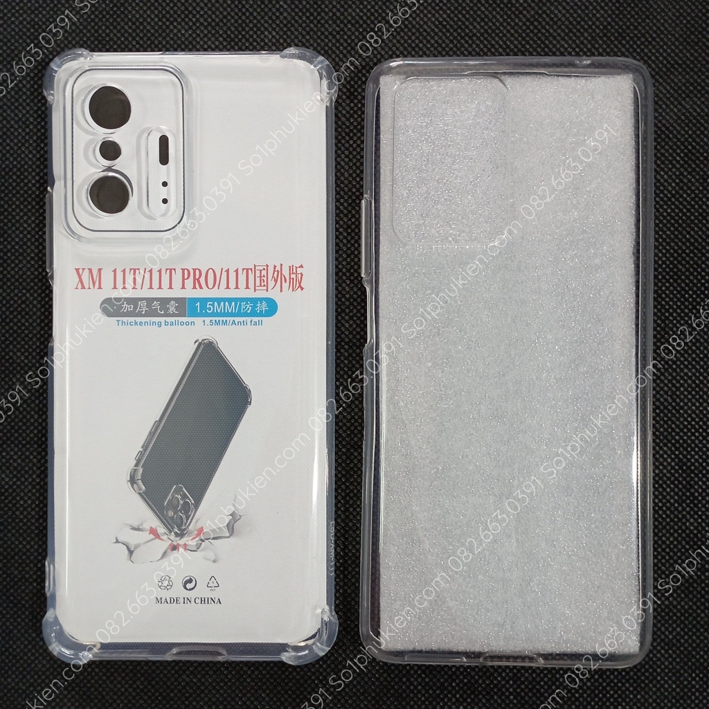 Ốp lưng xiaomi MI 11T - MI 11T PRO dẻo trong suốt cao cấp và chống sốc bảo vệ camera bền đẹp