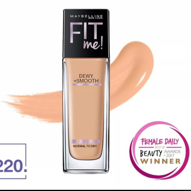 (Hàng Mới Về) Kem Nền Maybelline Fit Me Dewy 220 - Pink - Dewy 210 Phiên Bản Giới Hạn | BigBuy360 - bigbuy360.vn