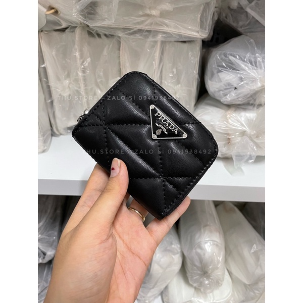 Túi Đeo Chéo Pra Mini, Ví Nữ Cầm Tay Trần Trám Có Dây Đeo Chéo