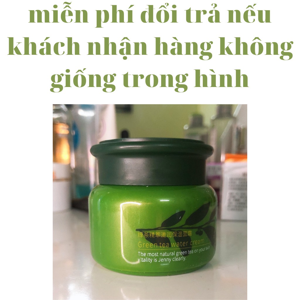 Kem dưỡng ẩm dưỡng trắng da cấp ẩm nước chuyên sâu trà xanh ROREC nội địa Trung