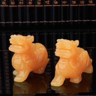 Tỳ hưu cánh tiên đá ngọc hoàng long kiểm định 12cm 15cm 10cm