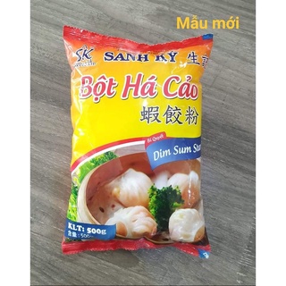 Bột há cảo sanh ký ⚡ LOẠI NGON ⚡ bột sủi cảo gói 500gr dùng làm há cảo, bánh xếp, chế biến thực phẩm khác