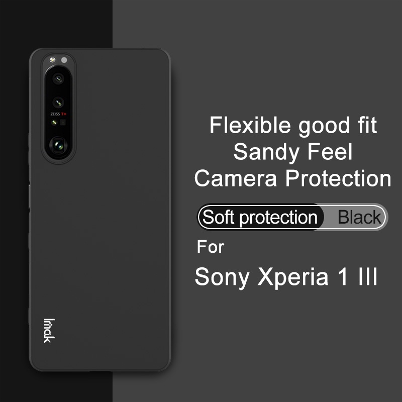 Ốp Lưng Mềm Siêu Mỏng Có Dây Đeo Cho Sony Xperia 1 Iii / Xperia1 3