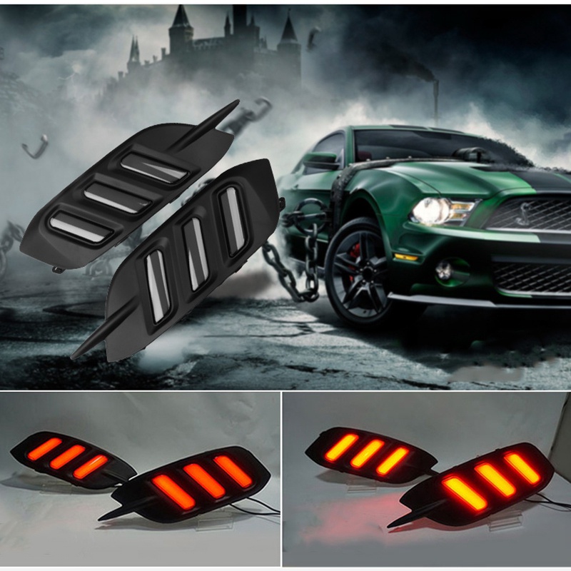 Đèn LED DRL Gắn Cản Sau Xe Hơi Honda Civic 10Th Gen 2016-2019