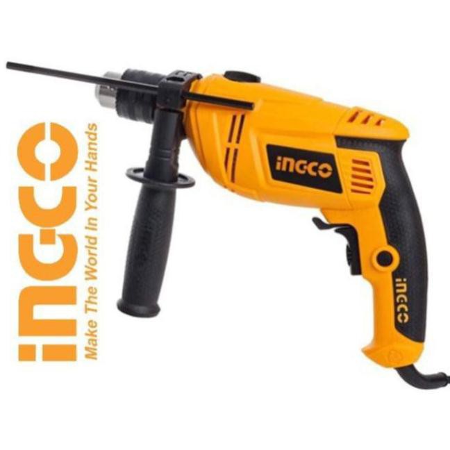 INGCO Máy khoan búa 13mm 750W Impact Drill ID7508E