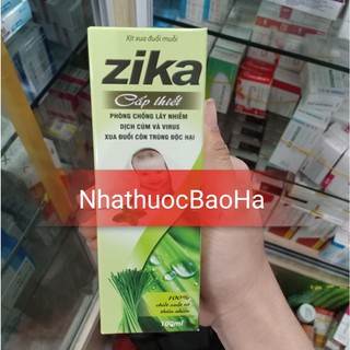 Xịt muỗi ZIKA 100ML cần thiết cho mọi gia đình
