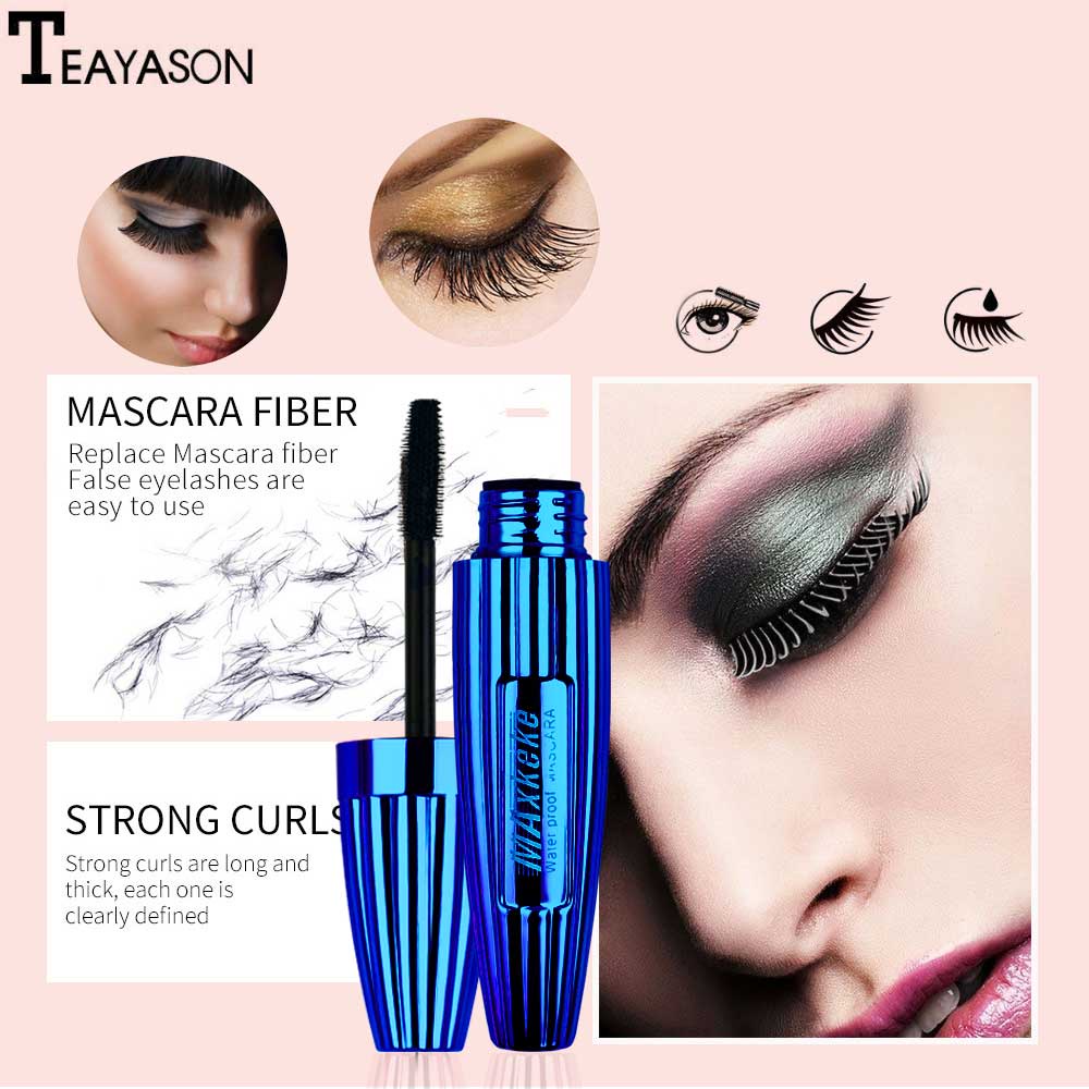 Mascara TEAYASON 4D chống thấm nước không nhòe chuốt dài dày và cong mi
 | BigBuy360 - bigbuy360.vn