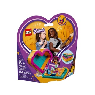 Đồ Chơi Lắp Ghép, Xếp Hình LEGO - Chiếc Hộp Trái Tim Của Andrea 41354 ( bao bì không đẹp)