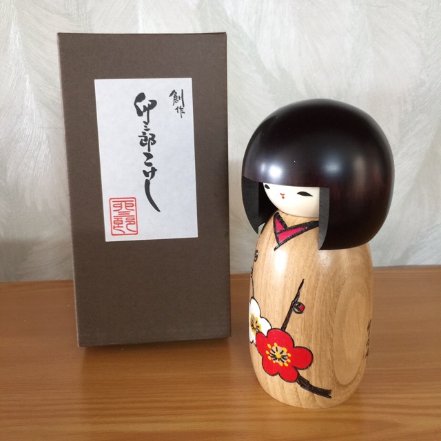 Búp bê gỗ Kokeshi, búp bê handmade Nhật Bản